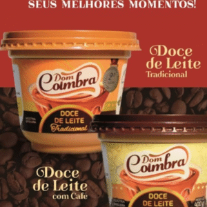 Doce de Leite COM CAFÉ 400g DOM COIMBRA
