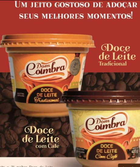Doce de Leite COM CAFÉ 400g DOM COIMBRA